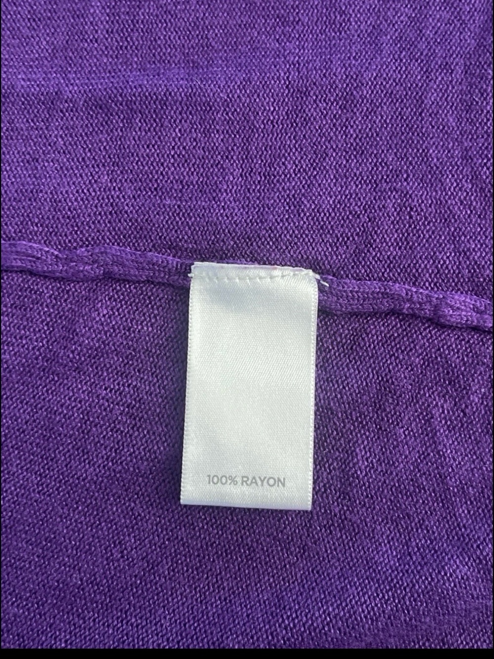 Avenue Purple Open-Front Ribbed Cardigan - Picture 4 of 6